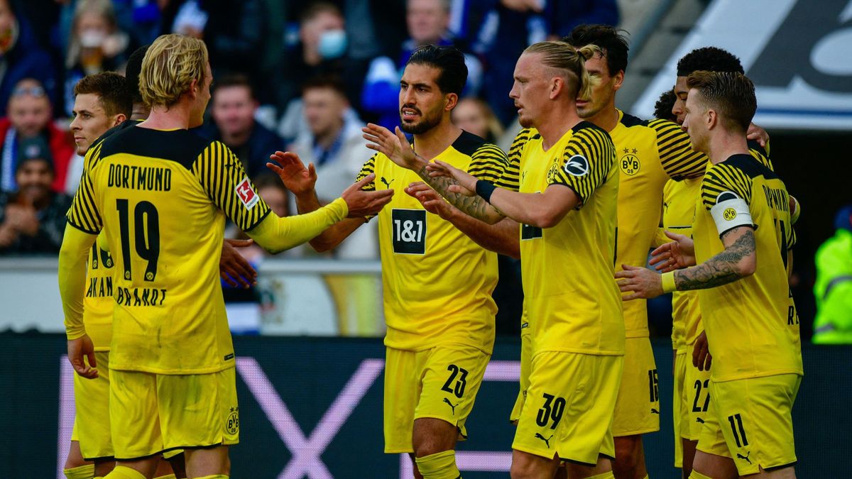 Bundesliga result - Jude Bellingham on target as Borussia Dortmund cruise past Arminia Bielefeld - Eurosport