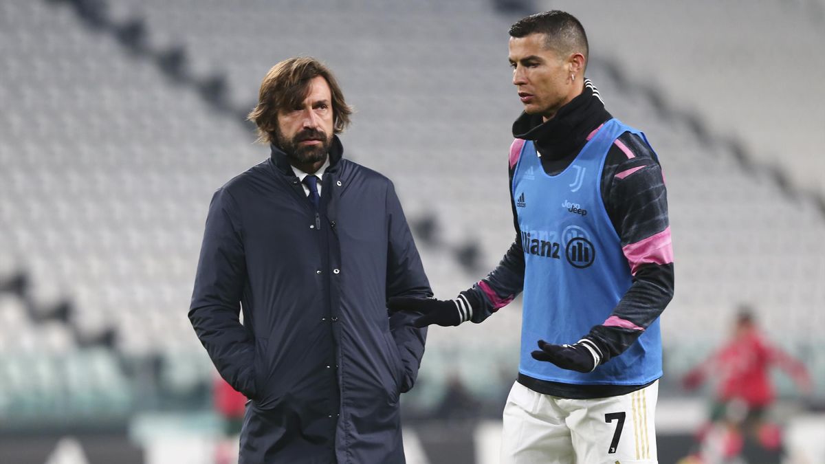 Andrea Pirlo (links) und Cristiano Ronaldo - Juventus Turin