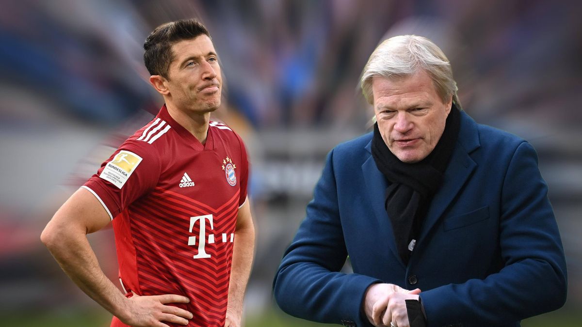 FC Bayern München: Robert Lewandowski und Oliver Kahn