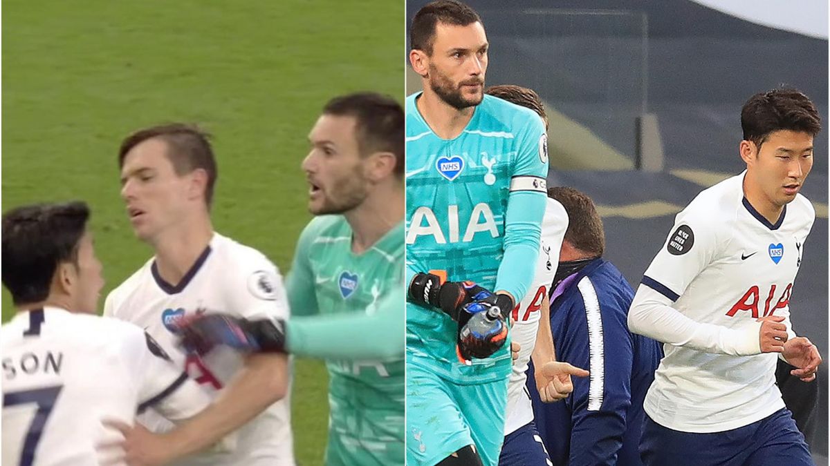 Hugo Lloris And Son Heung Min Separated By Team Mates After Furious Bust Up Eurosport