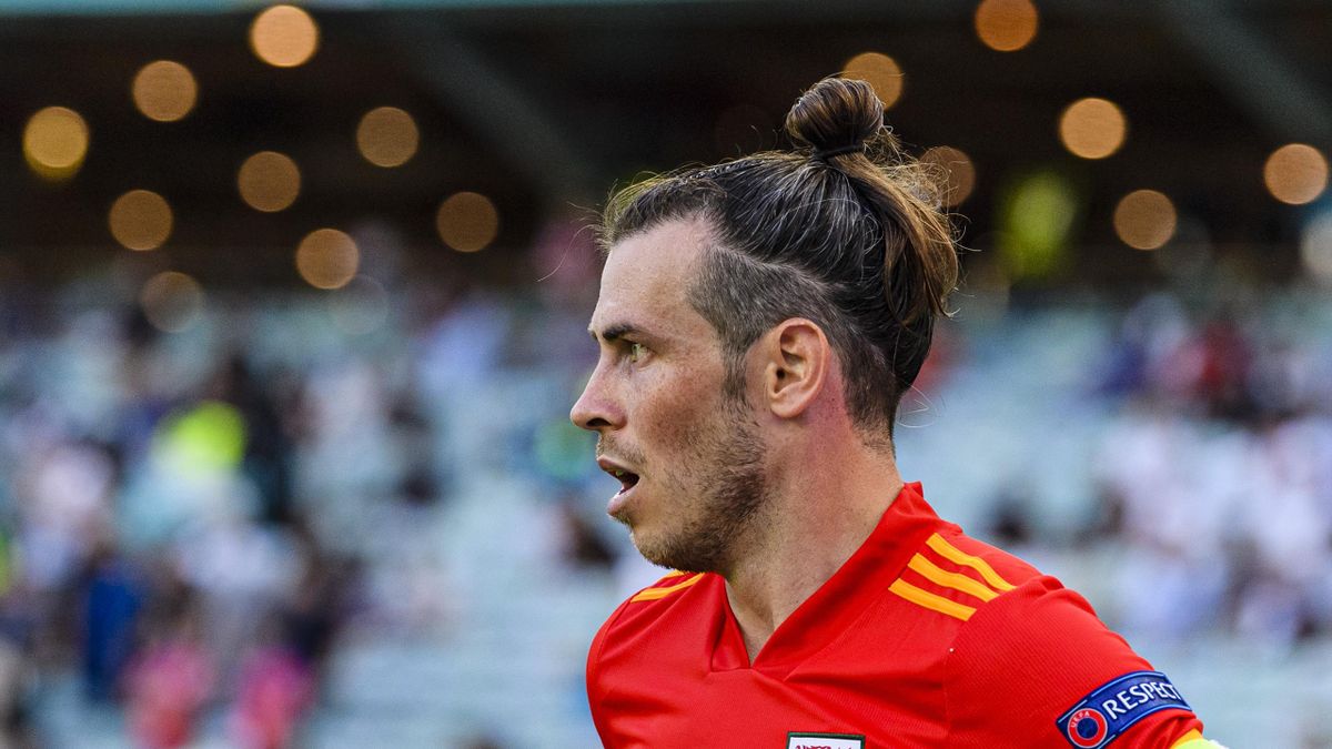 Gareth Bale of Wales during the UEFA Euro 2020 Championship Group A match between Wales and Switzerland on June 12, 2021 in Baku, Azerbaijan