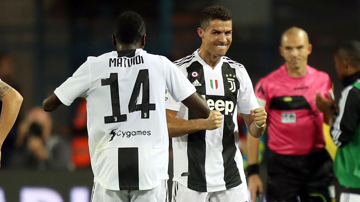 Cristiano Ronaldo scores twice as Juve overcome fright to ...