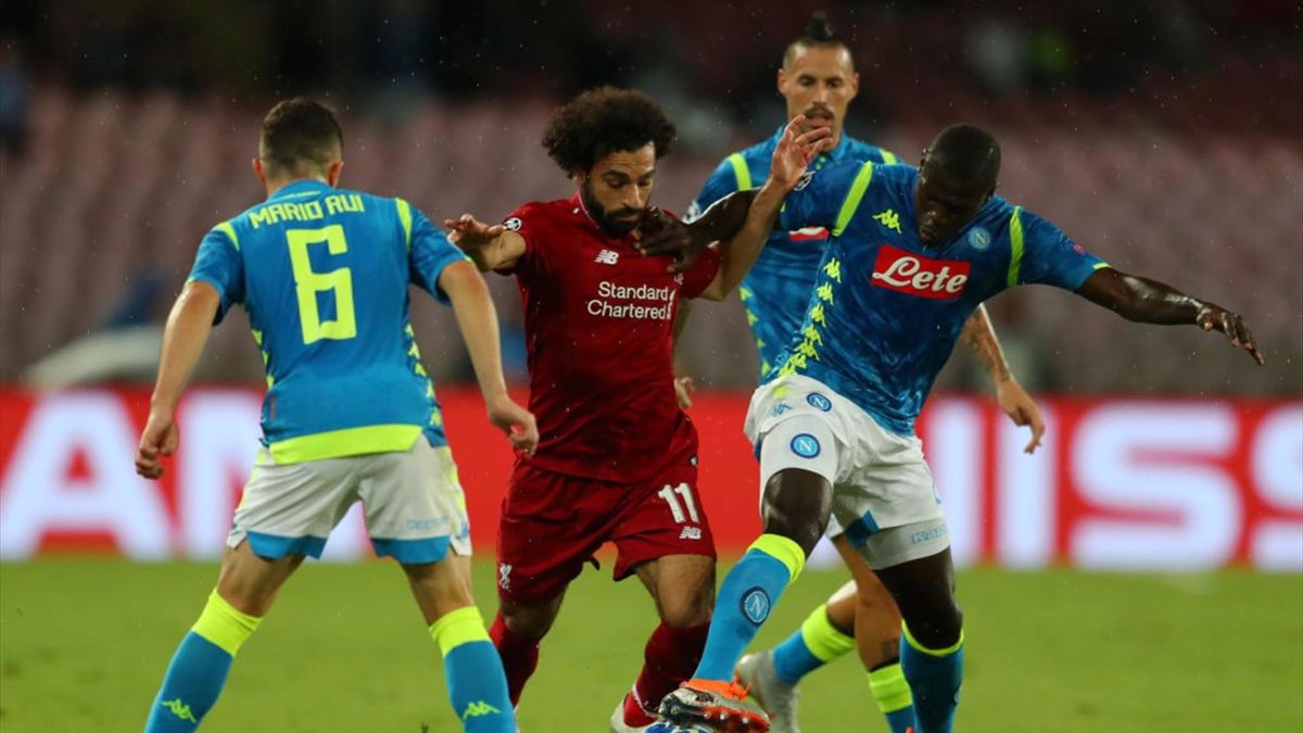 Salah - Napoli-Liverpool - Champions League 2018/2019 - Getty Images