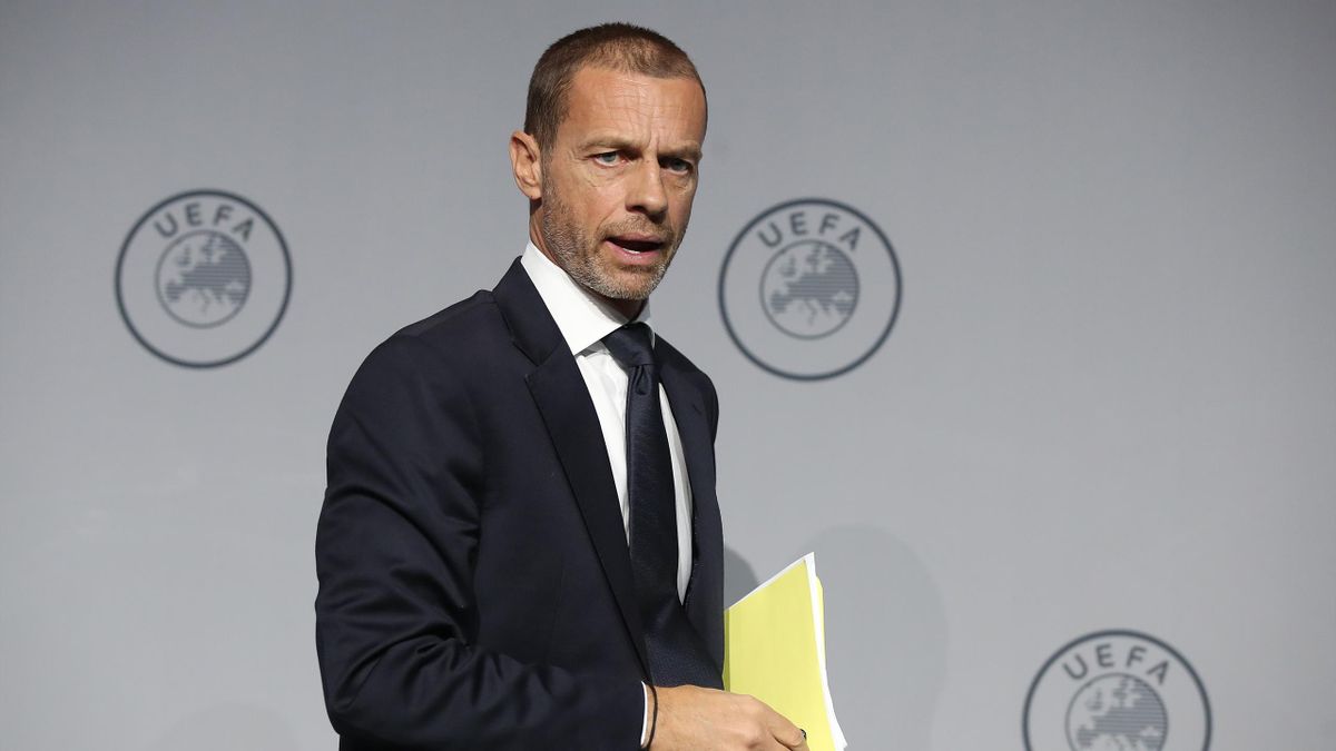 UEFA-Präsident Aleksander Ceferin ist sauer über den Saisonabbruch in Belgien