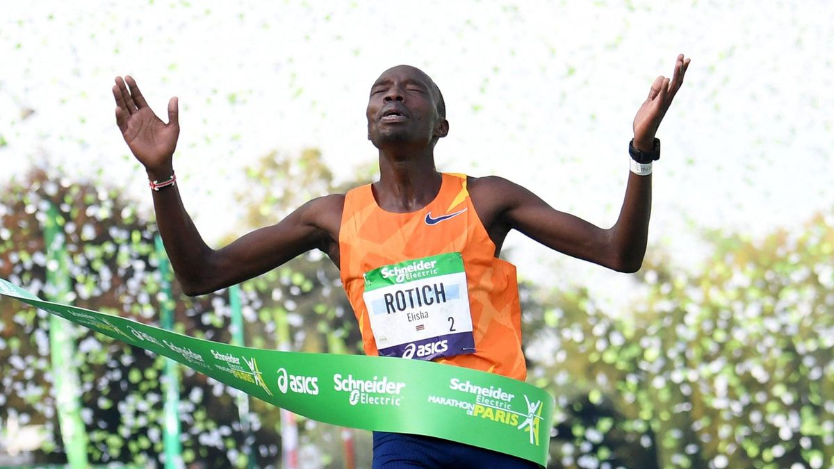 Elisha Rotich (Kenya) / 2021 Marathon de Paris