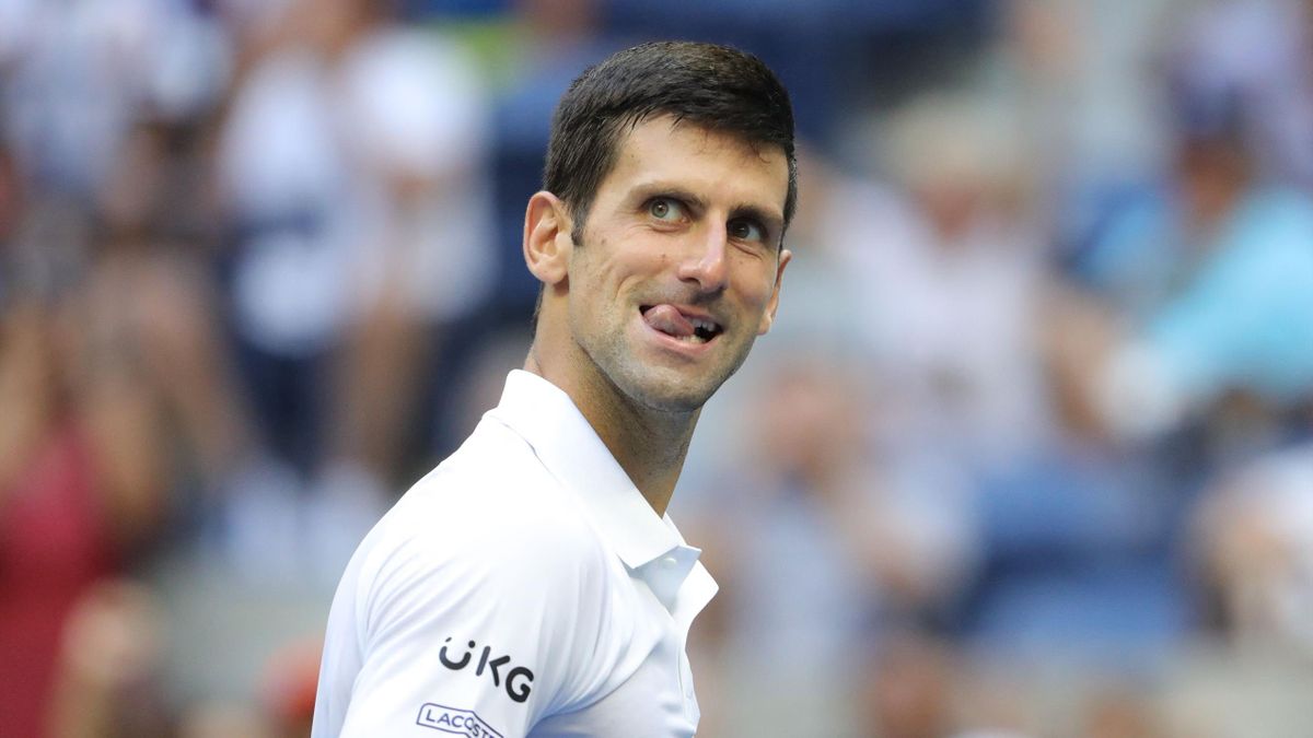 Novak Djokovic bei den US Open 2021
