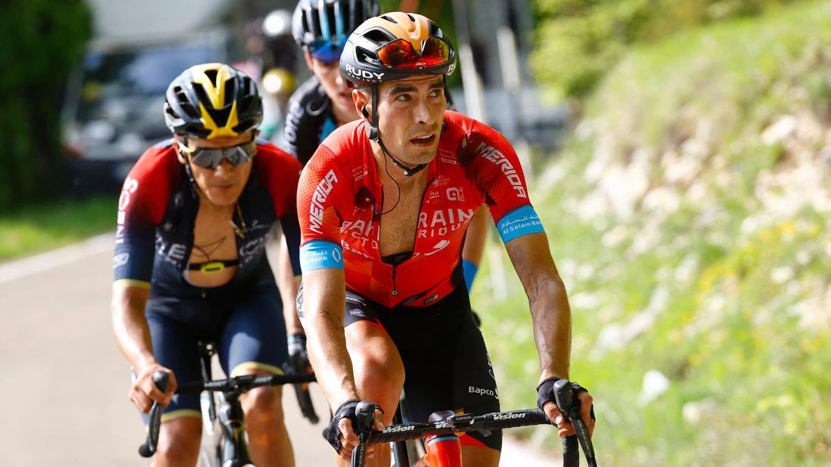 Giro de | La caída de Mikel Landa que vio en televisión: en un descenso y pudo ser peor - Eurosport