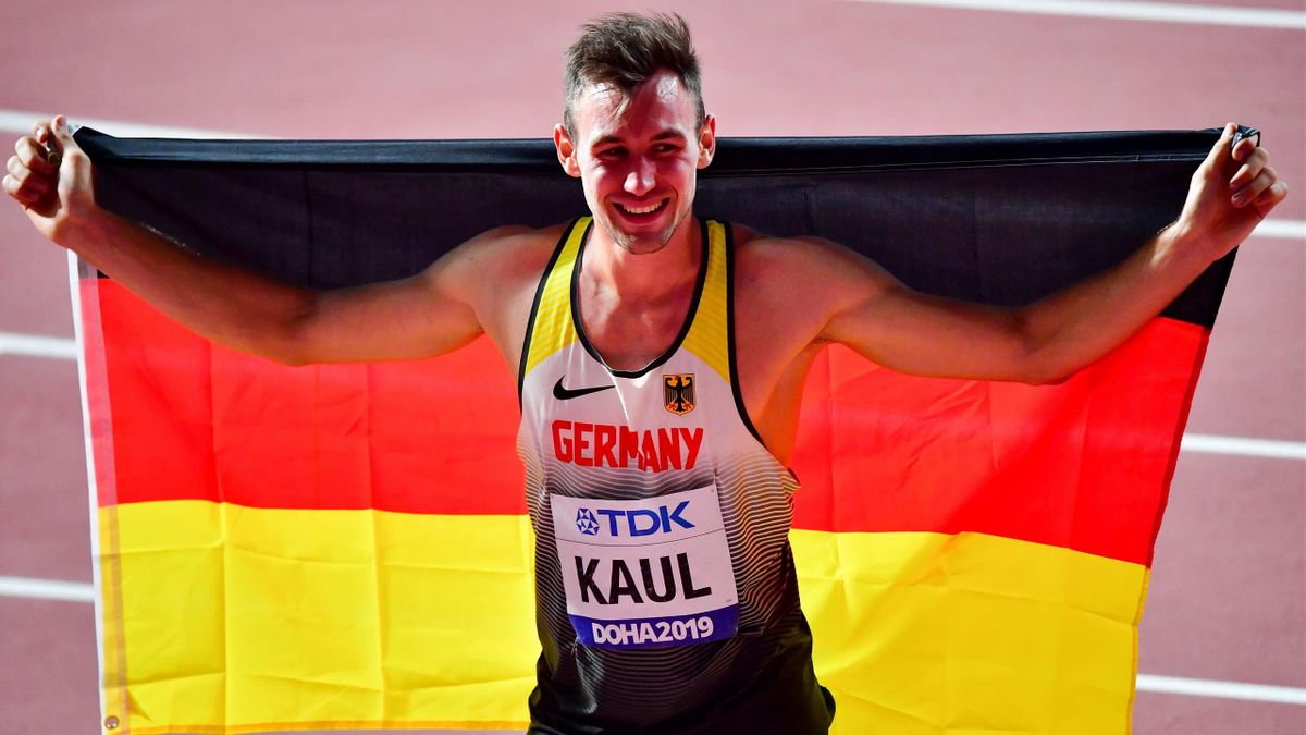 Niklas Kaul, champion du monde 2019 du décathlon.