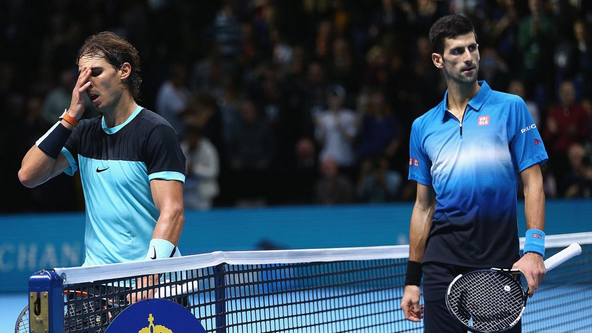 Rafael Nadal (li.) und Novak Djokovic (re.)