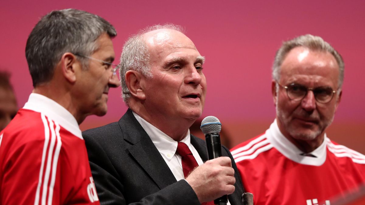 Fc Bayern Die Besten Jahreshauptversammlung Spruche Von Uli Hoeness Karl Heinz Rummenigge Co Eurosport