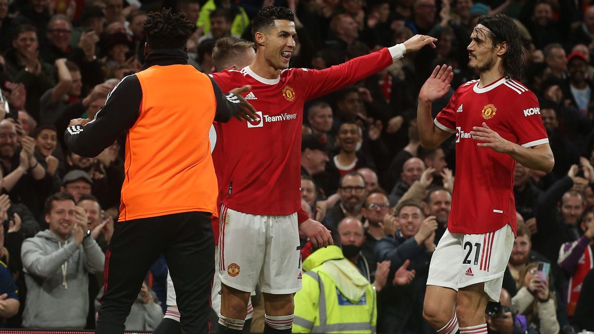 Cristiano Ronaldo (Manchester United) a marqué contre Burnley / Premier League
