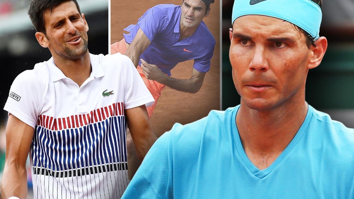 Djokovic, Nadal, Federer