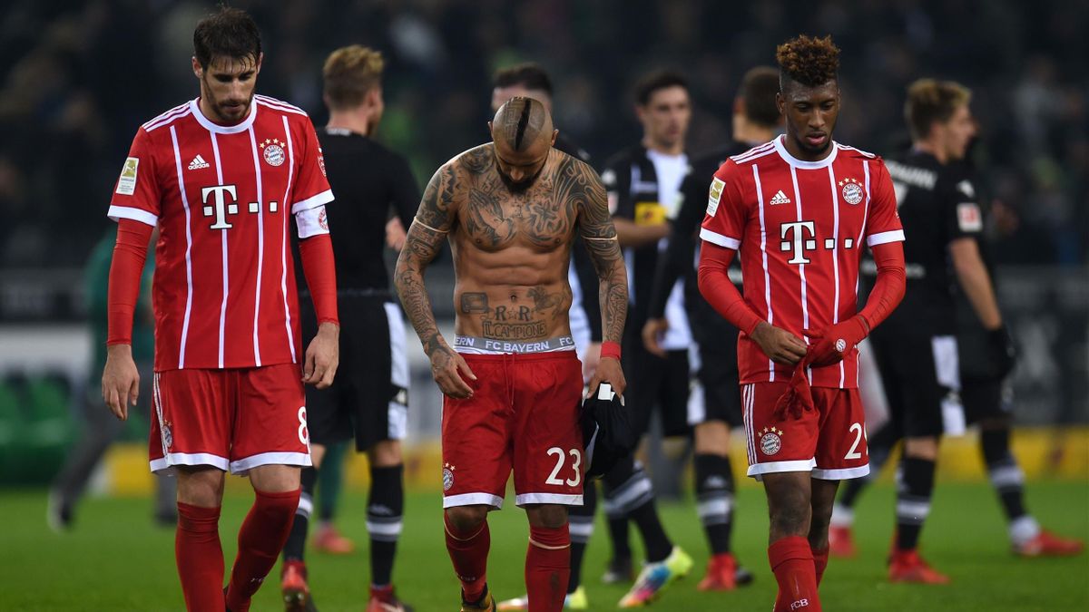 Erste Pleite Unter Jupp Heynckes Borussia Monchengladbach Kampft Fc Bayern Munchen Nieder Eurosport