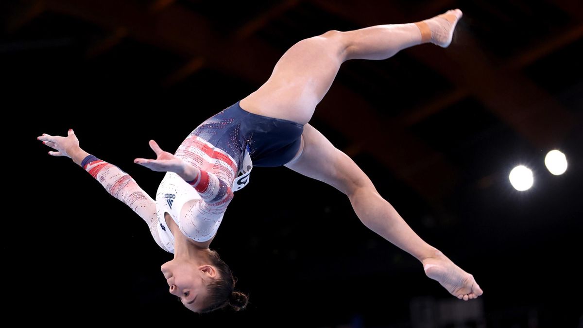 Tokyo 2020 Gadirova Twins Jessica And Jennifer Impress For Team Gb In Artistic Gymnastics Qualifying Eurosport