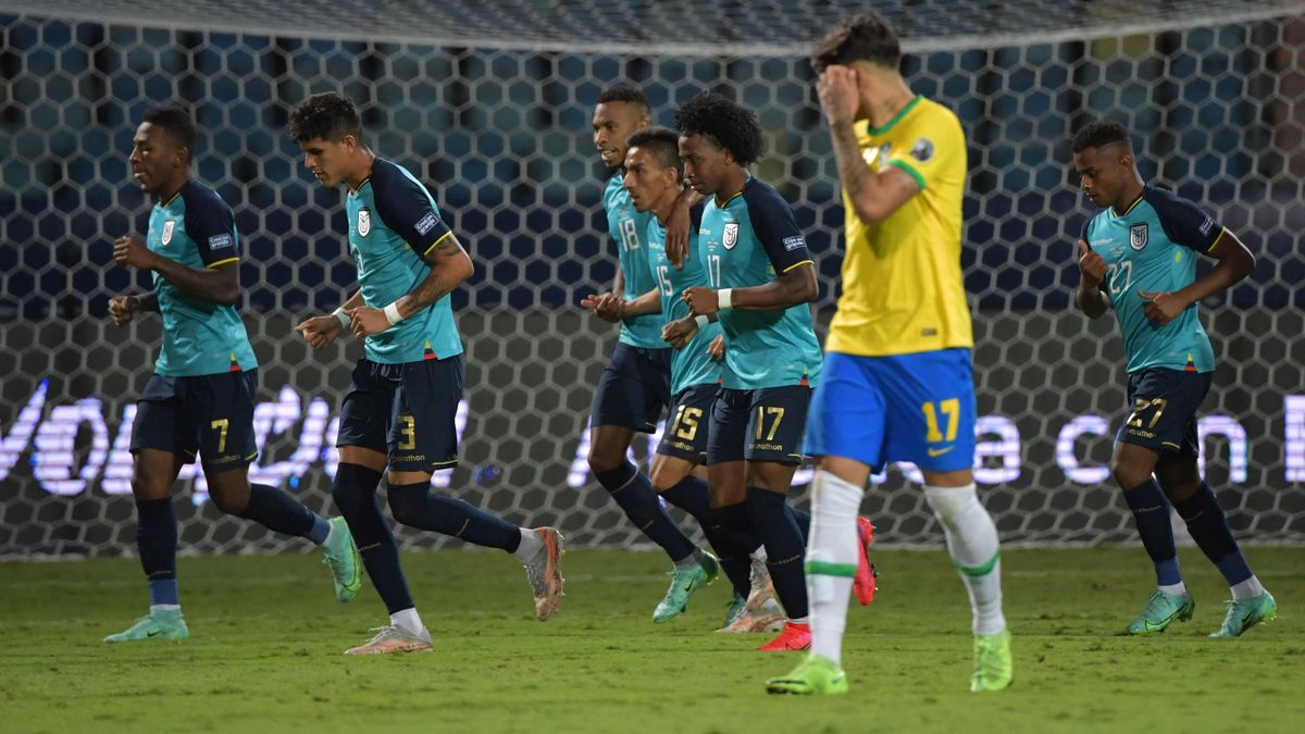 La festa dell'Ecuador contro il Brasile, Copa America
