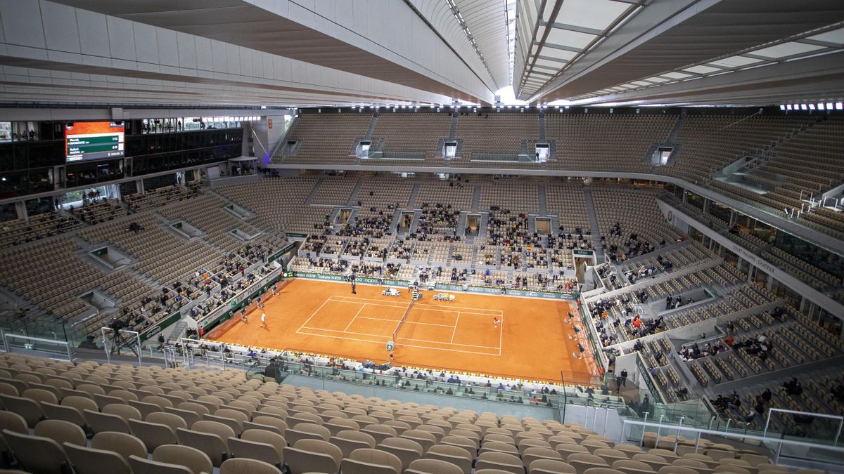 A small number of fans were allowed to attend the 2020 French Open