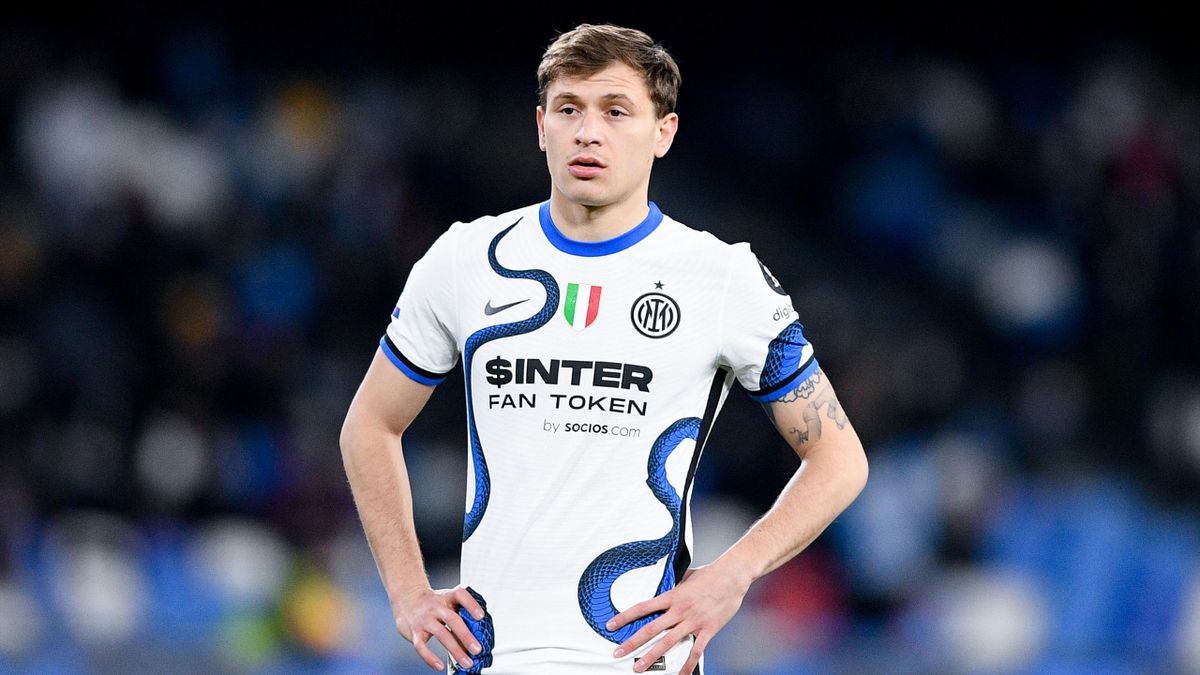 Nicolo Barella in action against Napoli at the weekend