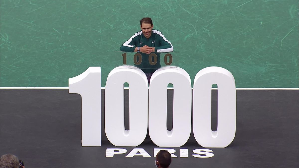 Paris Masters : Nadal thousand victory