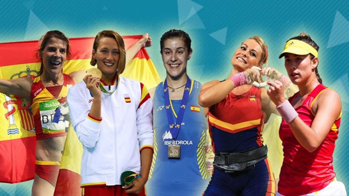 👏🇪🇸M. Belmonte, C. Marín y L. Valentín, podio de las Mejores Deportistas  españolas de la Historia - Eurosport