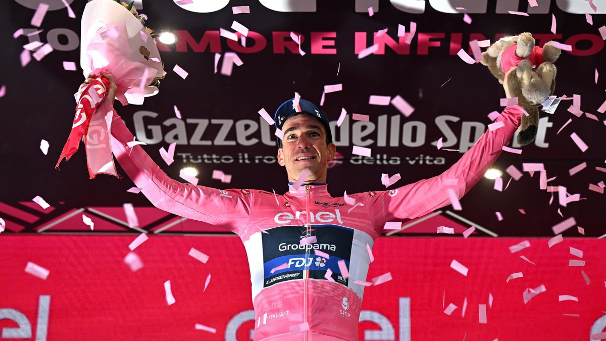 Giro de Italia 2023 | Clasificación general actualizada hoy Resto de clasificaciones y diferencias entre los favoritos - Eurosport