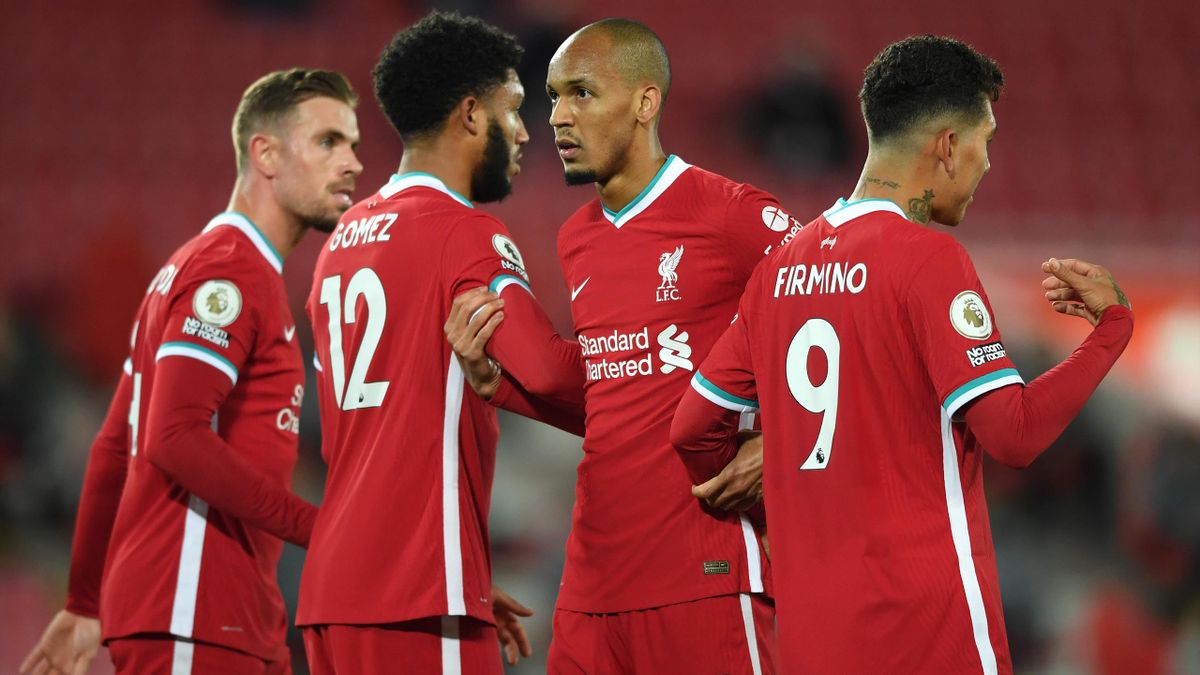 Fabinho has been deputising at centre-back for Liverpool