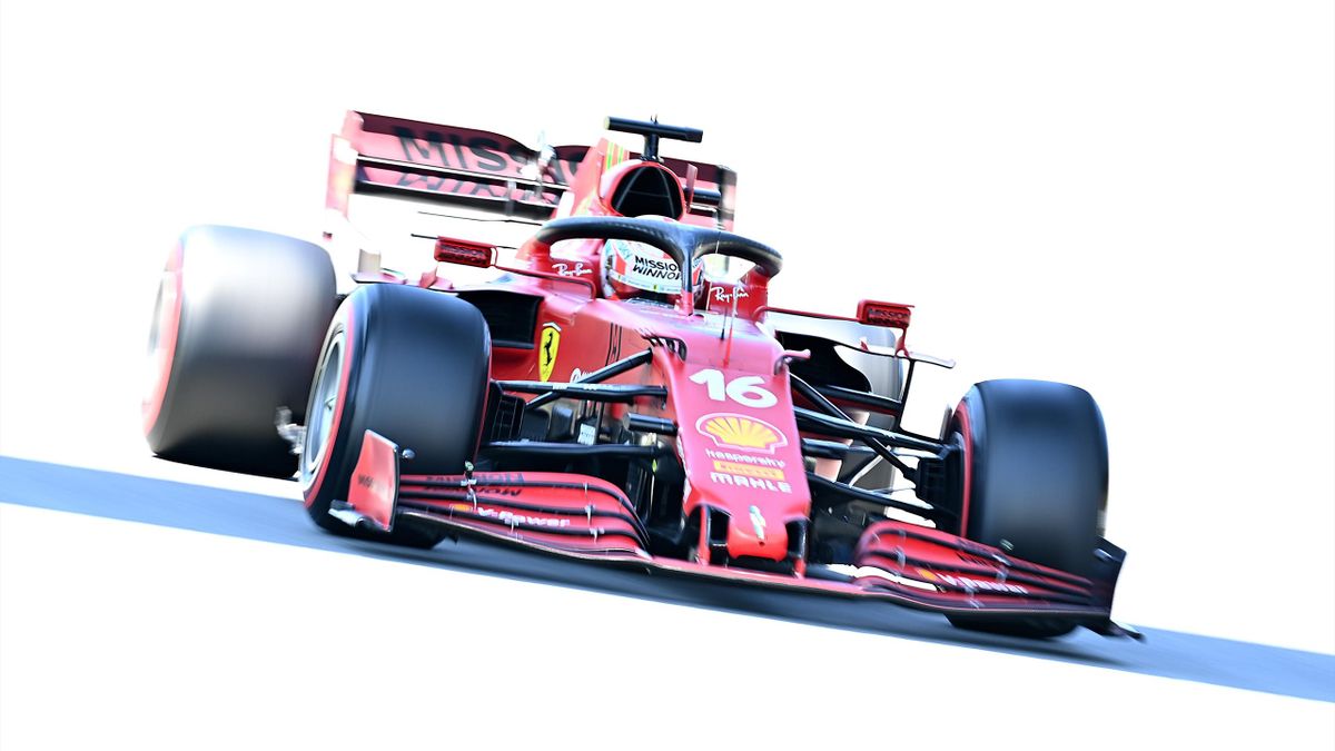 Charles Leclerc (Ferrari) dans le cadre du Grand Prix d'Espagne, le 8 mai 2021