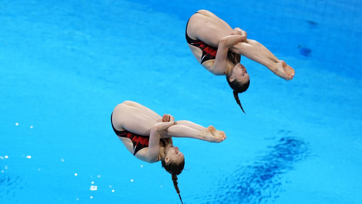Olympia 2021 Hentschel/Punzel holen im Synchronspringen vom 3mBrett