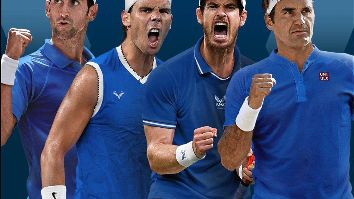 Djokovic, Nadal, Murray, Federer - Laver Cup