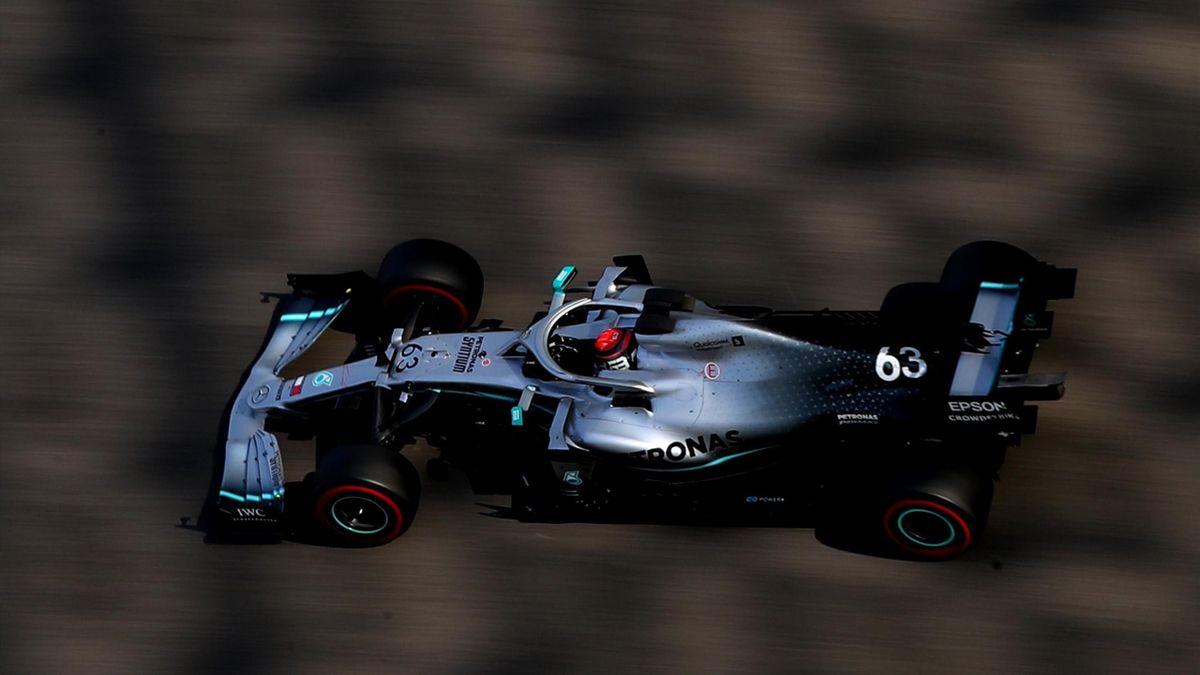 George Russell E Il Piu Veloce Nei Test Di Abu Dhabi Leclerc E 2 Ma Finisce Contro Il Muro Eurosport
