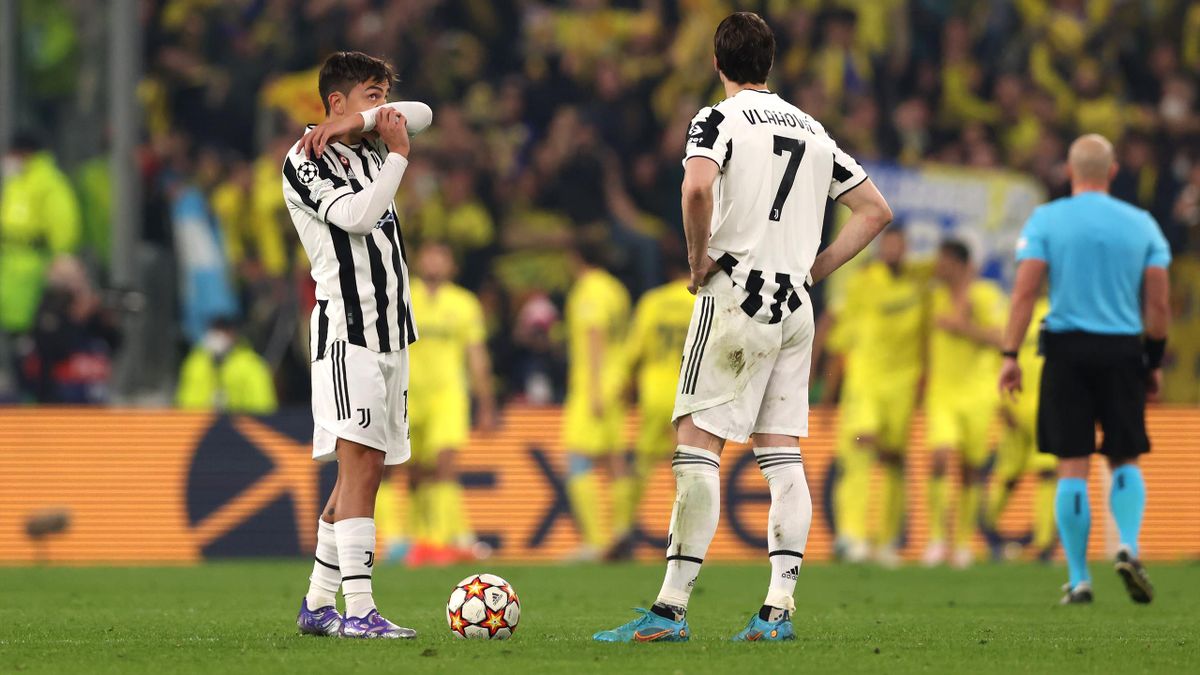 Dybala and Vlahovic disappointed, Juventus-Villarreal