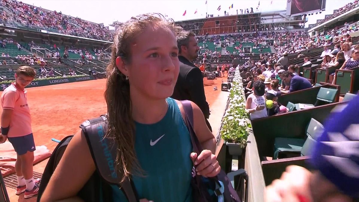 French Open Interview : Kasatkina