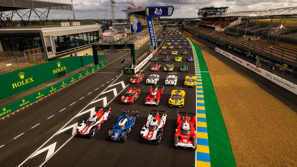 A 2022-es Le Mans 24h csoportképe.