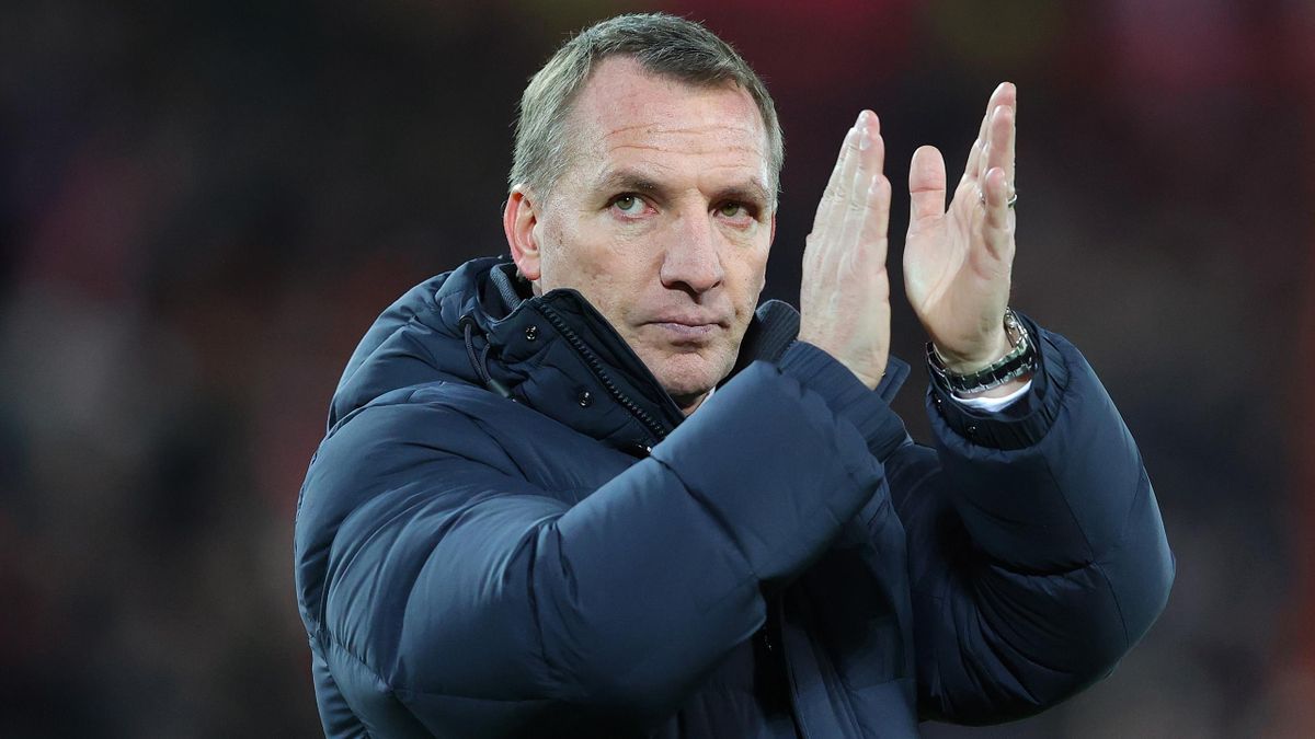 Brendan Rodgers was a relieved man after watching his side win 4-1 at the King Power Stadium