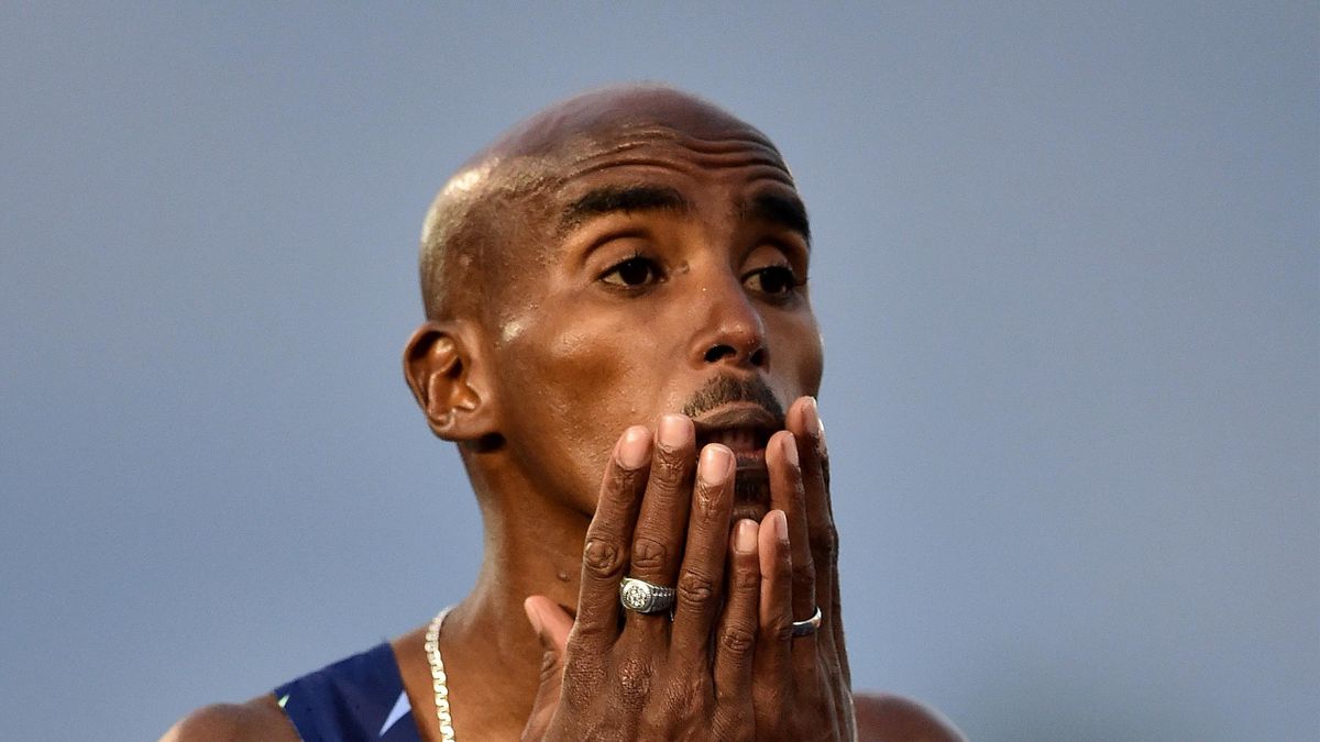 Mo Farah after failing to qualify for the Olympics