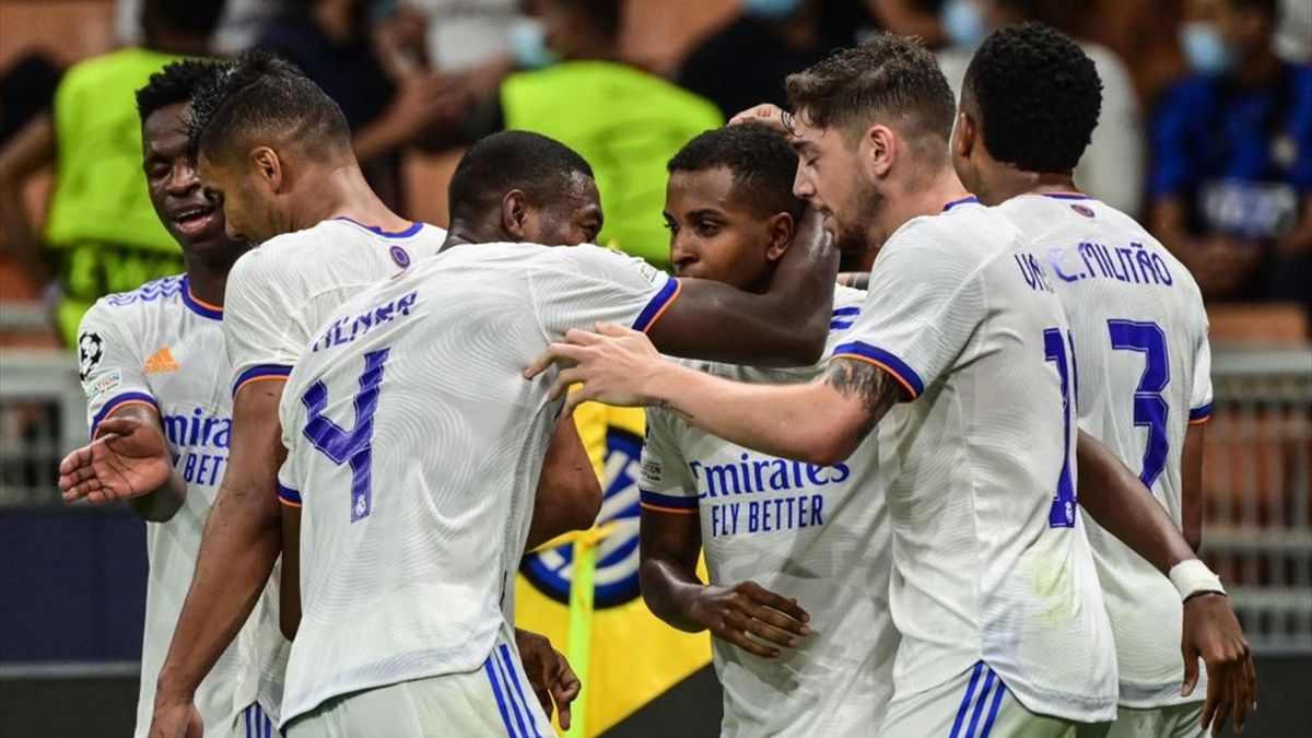Feed på Gå ud Nominering Football news - Dramatic late Rodrygo goal earns Real Madrid huge opening  win at Inter Milan - Eurosport