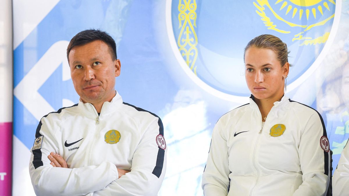 Dias Doskarayev és  Yulia Putintseva