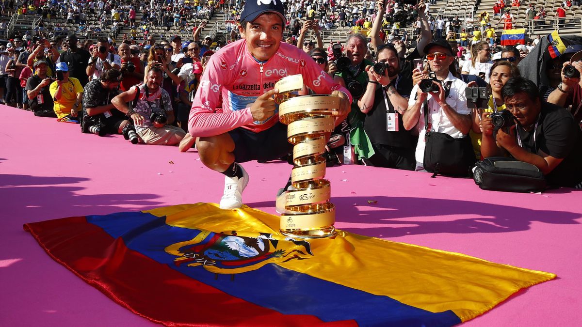 Richard Carapaz câștigătorul Il Giro 2019