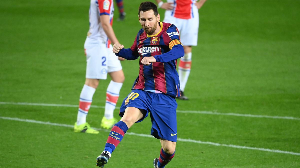 Lionel Messi face à Alaves