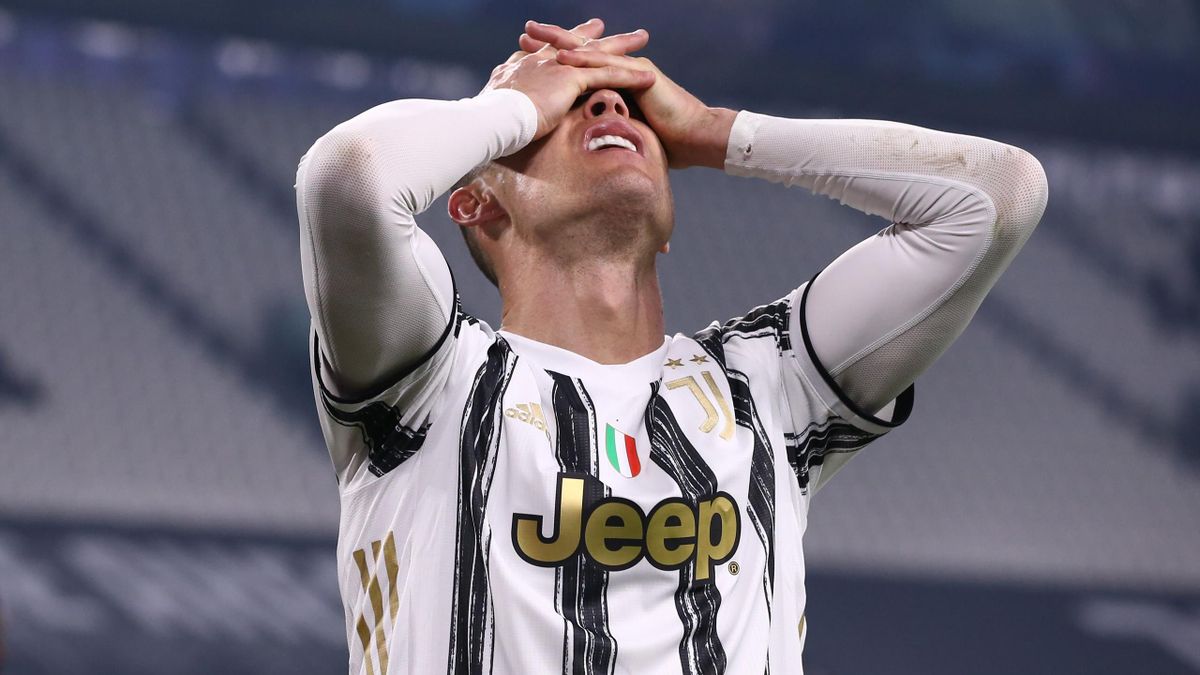 La disperazione di Cristiano Ronaldo, Juventus-Porto, Getty Images
