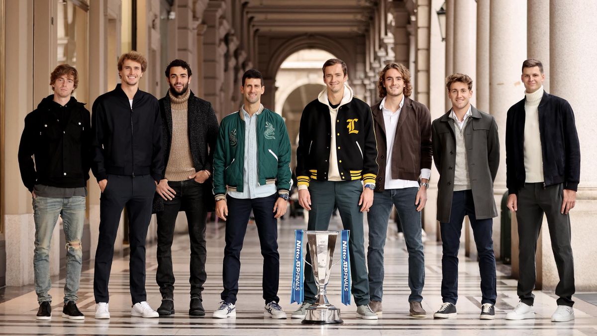 Novak Djokovic, Daniil Medvedev & Co. ATP Finals Turin
