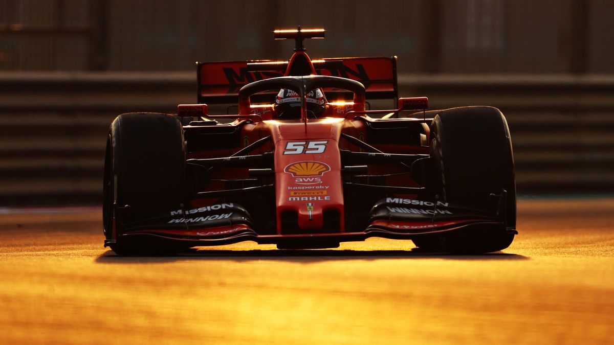Carlos Sainz, Ferrari, Test Abu Dhabi, Getty Images