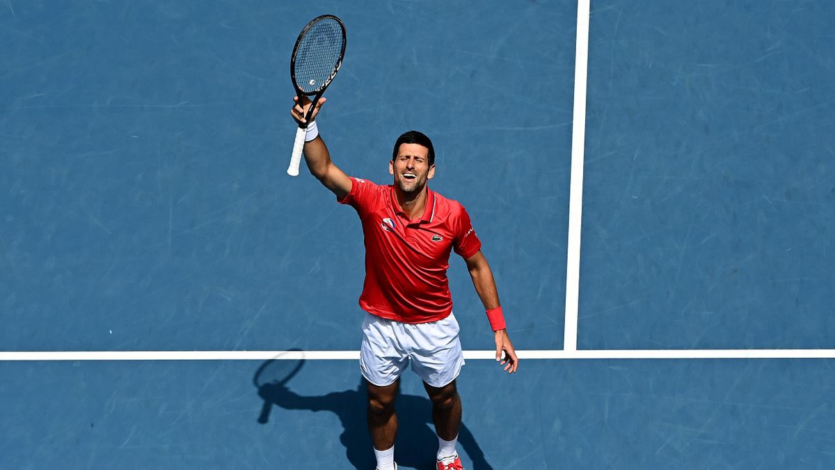 Novak Djokovic à l'ATP Cup