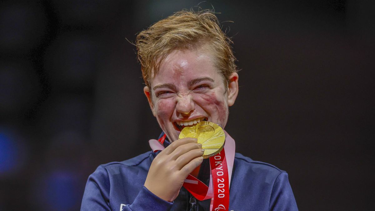 Bebe Vio, oro paralimpico nel fioretto femminile categoria B ai Giochi di Tokyo 2020