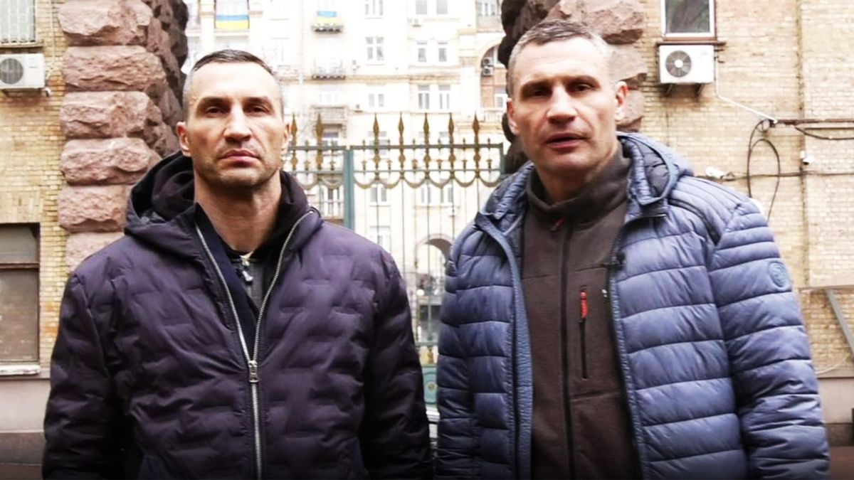 Wladimir Klitschko (li.) und Witali Kitschko (re.)