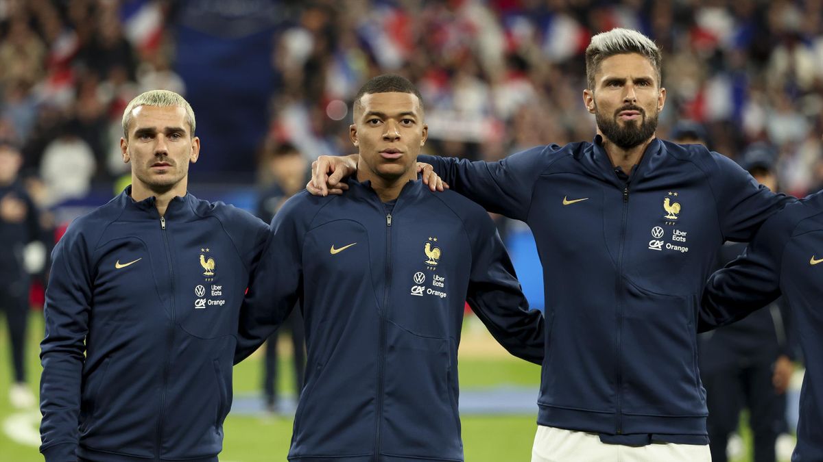 France - Angleterre | Compo des Bleus : Deschamps reconduit son onze ...