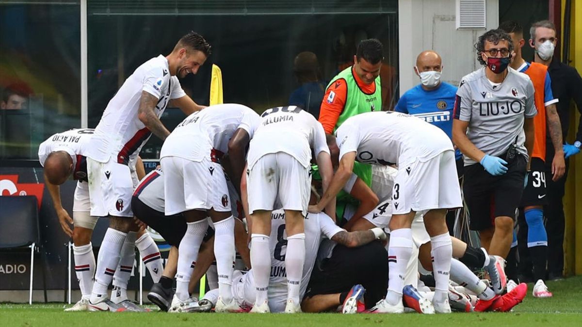 Gambian Pair Give 10 Man Bologna Stunning Win At Inter Eurosport