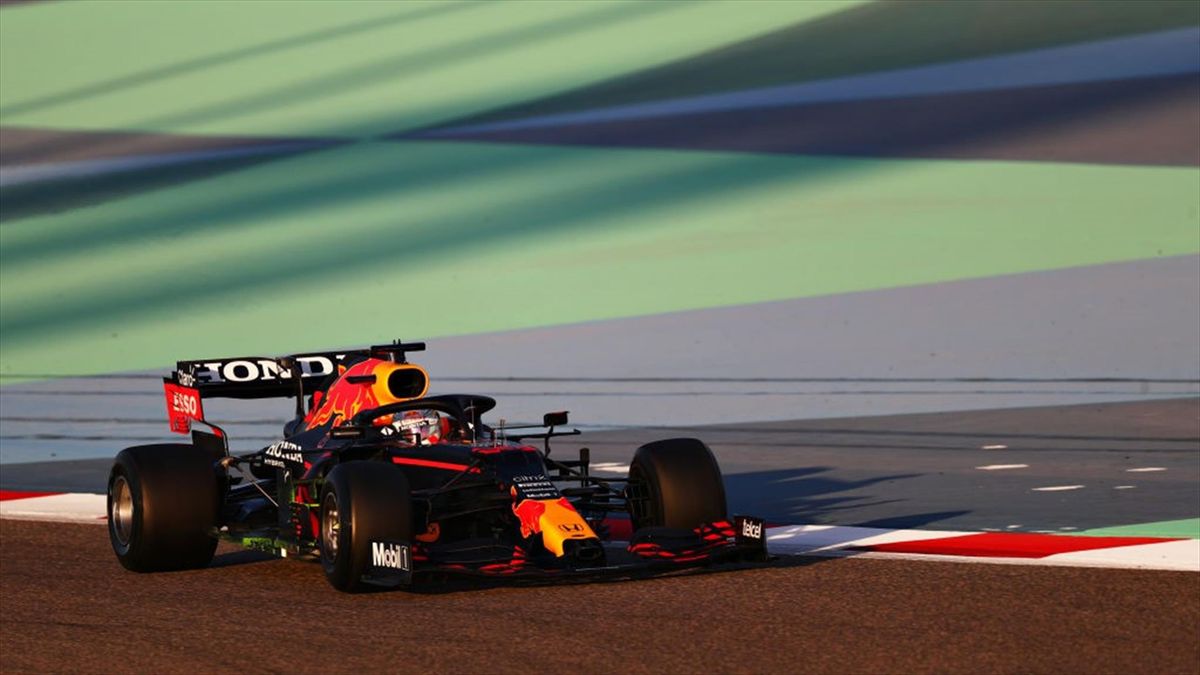 La Red Bull di Max Verstappen