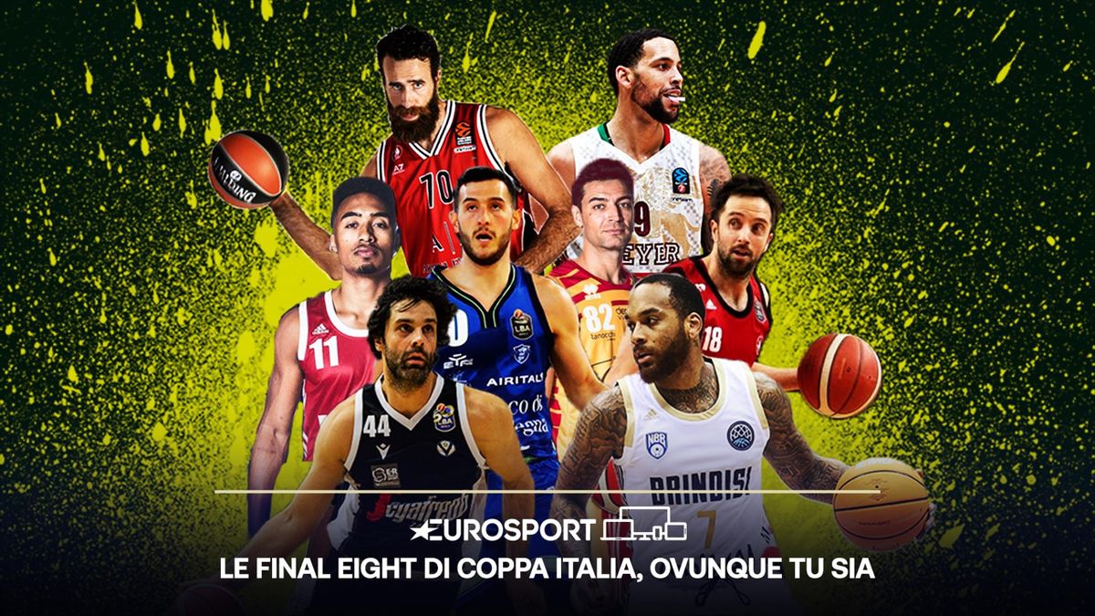 Final Eight di Coppa Italia 2021 su Eurosport ed Eurosport Player