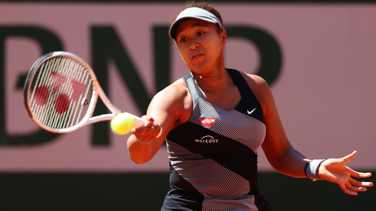 Naomi Osaka face à Patricia Maria Tig au premier tour de Roland-Garros 2021