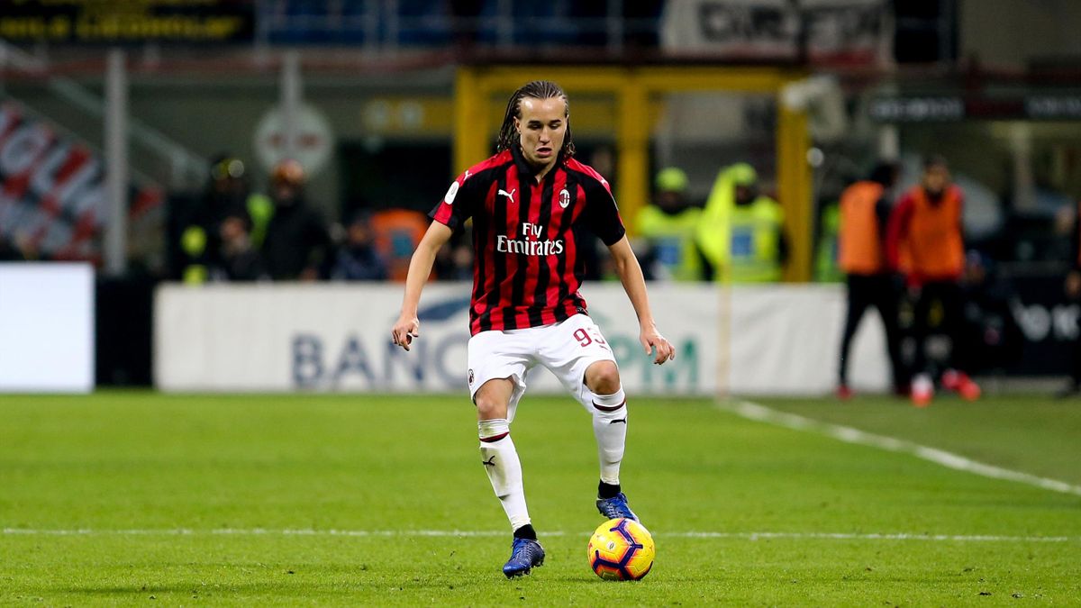 Laxalt - Milan-Napoli - Coppa Italia 2018/2019 - Getty Images